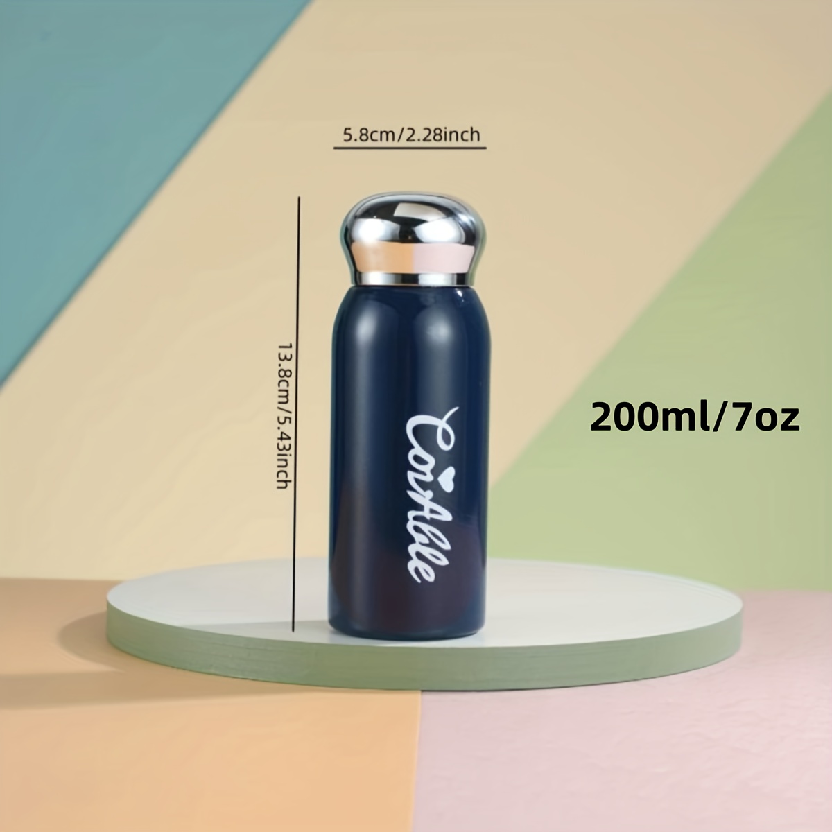 Vacuum Flask With 3 Cup Lids 304 Stainless Steel Insulated - Temu