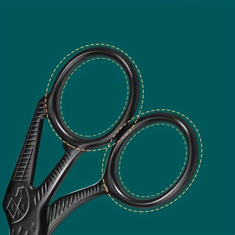 Nose Scissors 3.5 Curved Rounded Tip Grooming Scissor