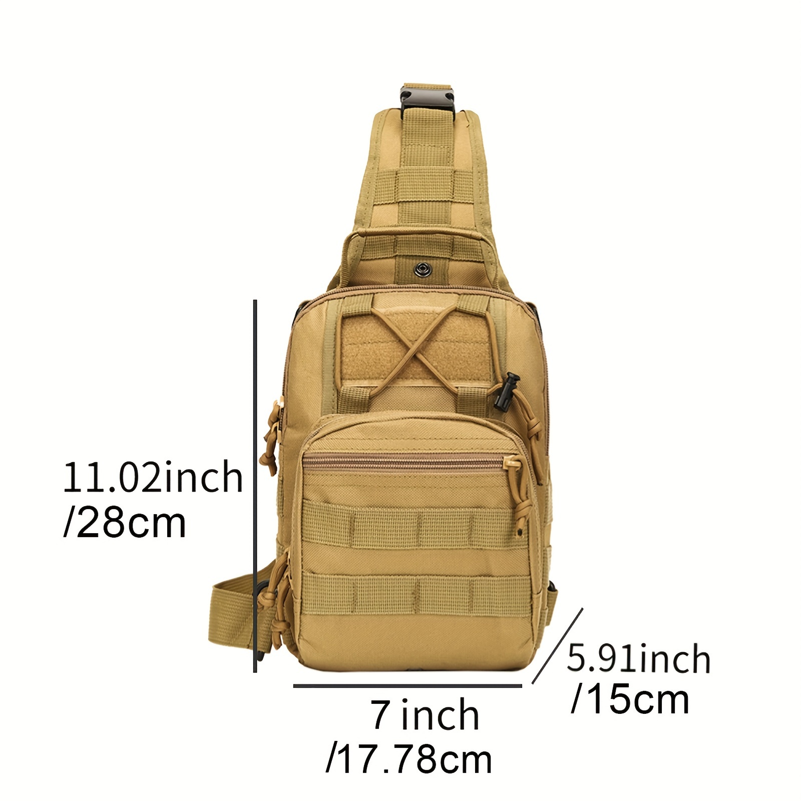 Edc Sling Bag Durable Backpack Outdoor - Temu