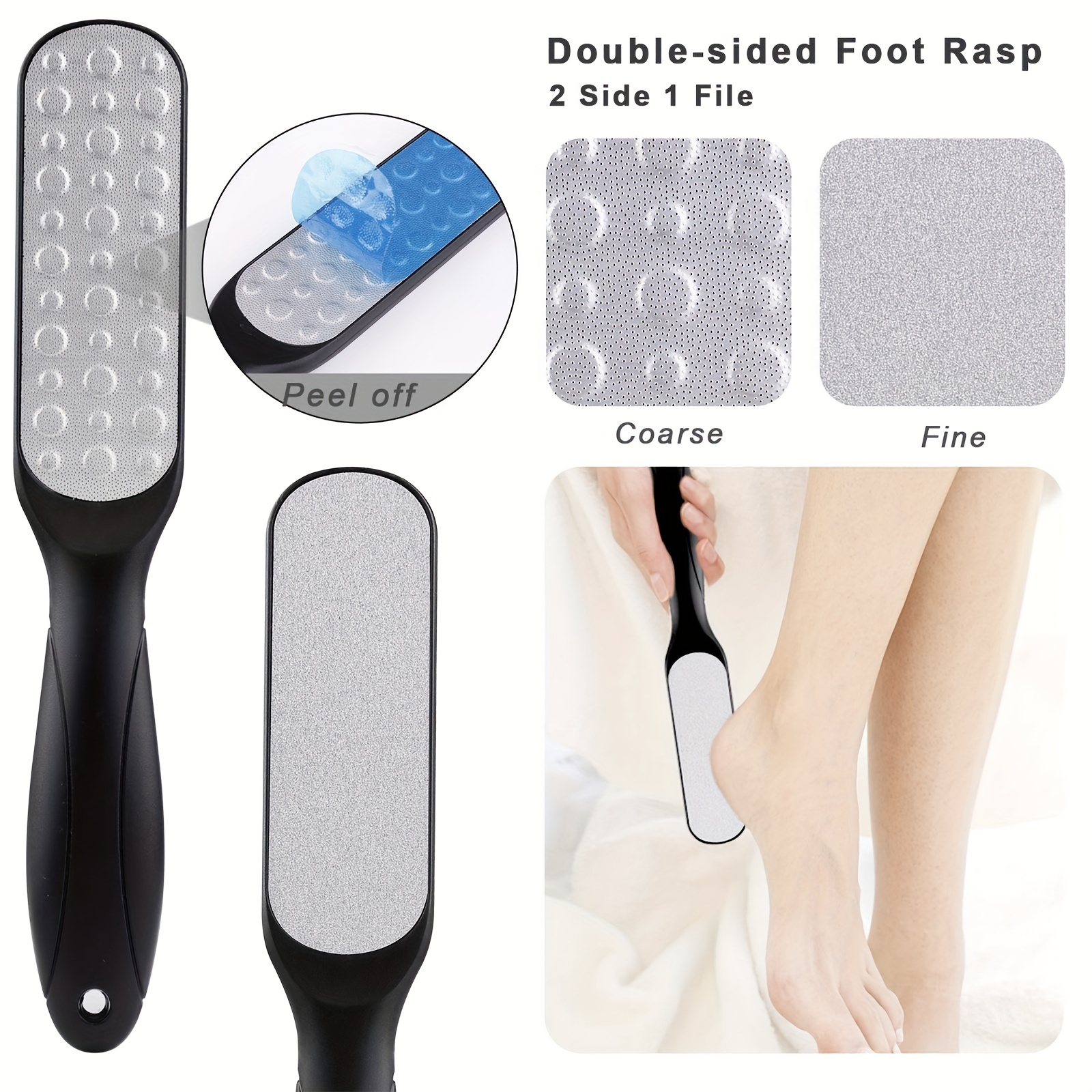 Foot Callus Remover Stainless Steel Coarse File Foot Rasp Foot