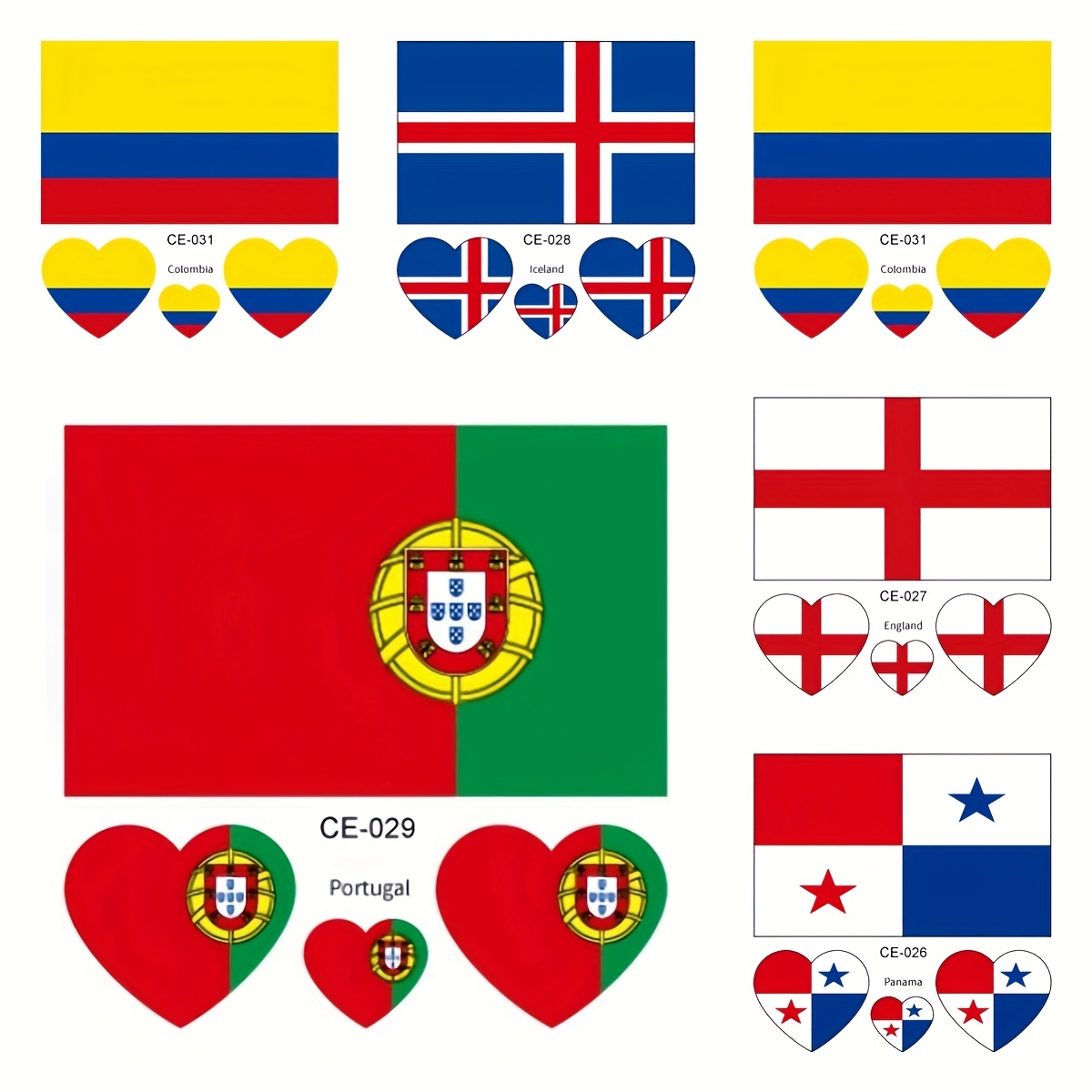 portuguese flag tattoos