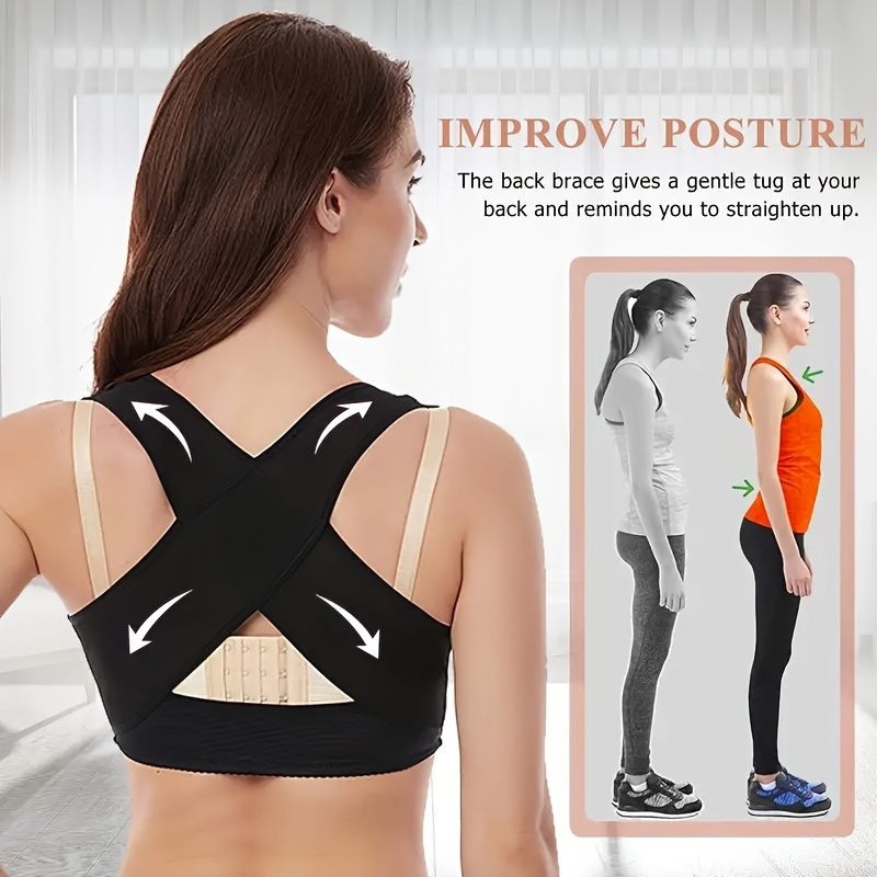 Women's Shapewear Invisible Support Posture Correction - Temu