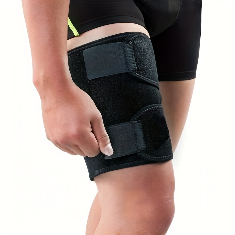 Adjustable Neoprene Thigh Compression Brace Sports Injury - Temu
