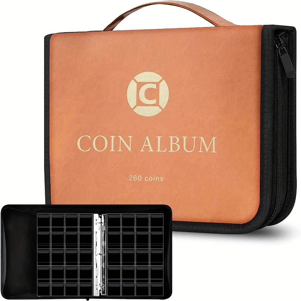 250 Pockets Coin Collection Holder Album For Collectors - Temu