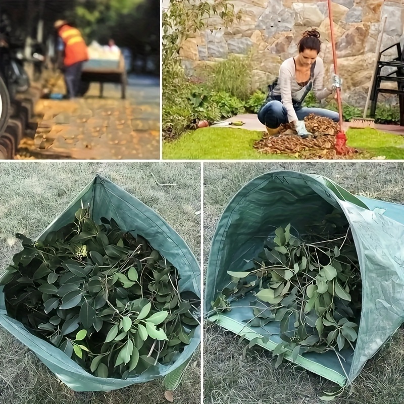 Portable Garden Garbage Bag Garden Leaf Bag Yard Leaf - Temu