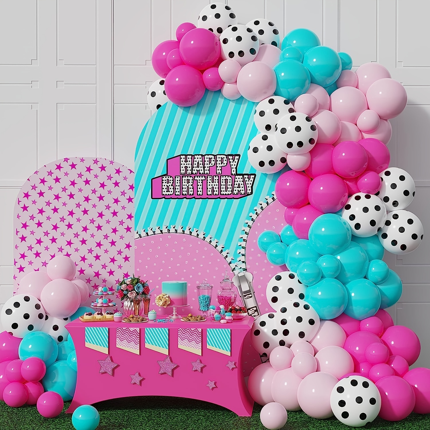 Balloon Set Up For Birthday - Temu Canada