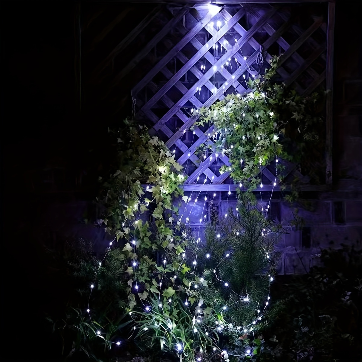 Guirlande lumineuse 6 fils / 180 LED effet cascade pour sapin de Noël