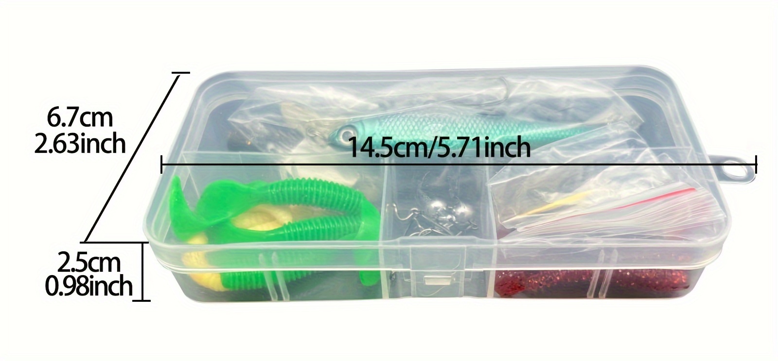 TCMBY 327PCS Fishing Lure Tackle Bait Kit Set for Freshwater Fishing Tackle  Box with Tackle Included Fishing Gear, Crankbait, Soft Worm, Spinner,  Spoon, Topwate… en 2024