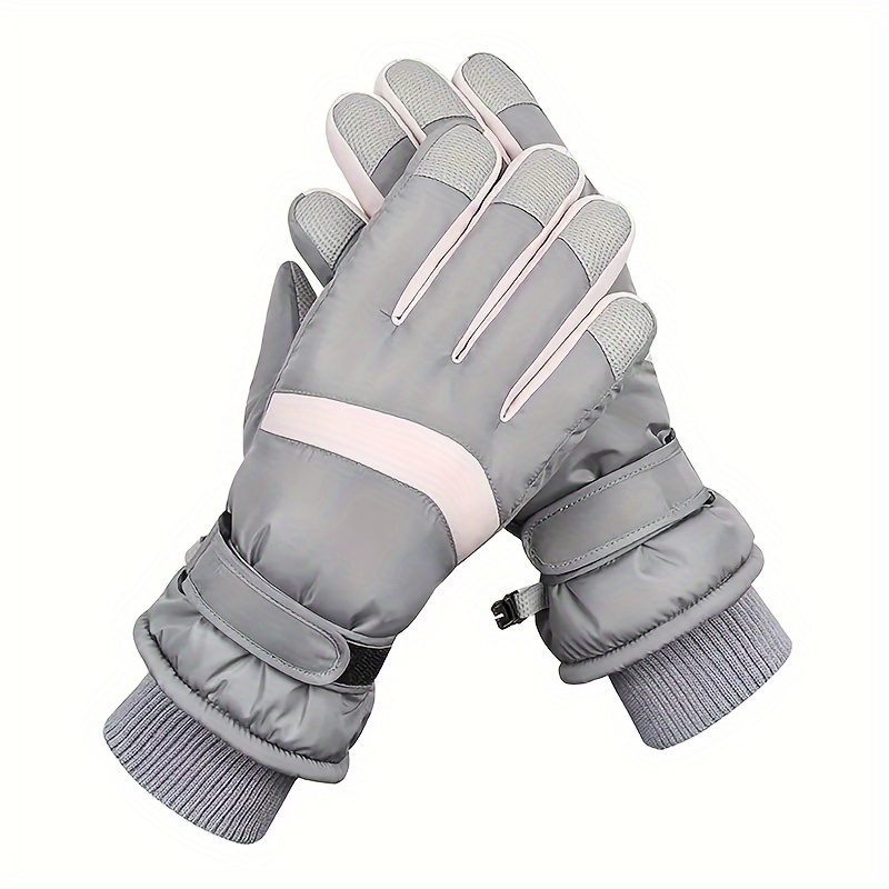 Warm Skiing Gloves Womens Lightweight Windproof Winter Gloves Touch Screen  Sports Snowboard Gloves Full Finger Outdoor Cycling Gloves, Buy , Save