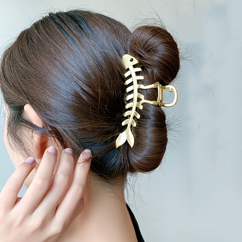 fish clip hair ponytail｜TikTok Search