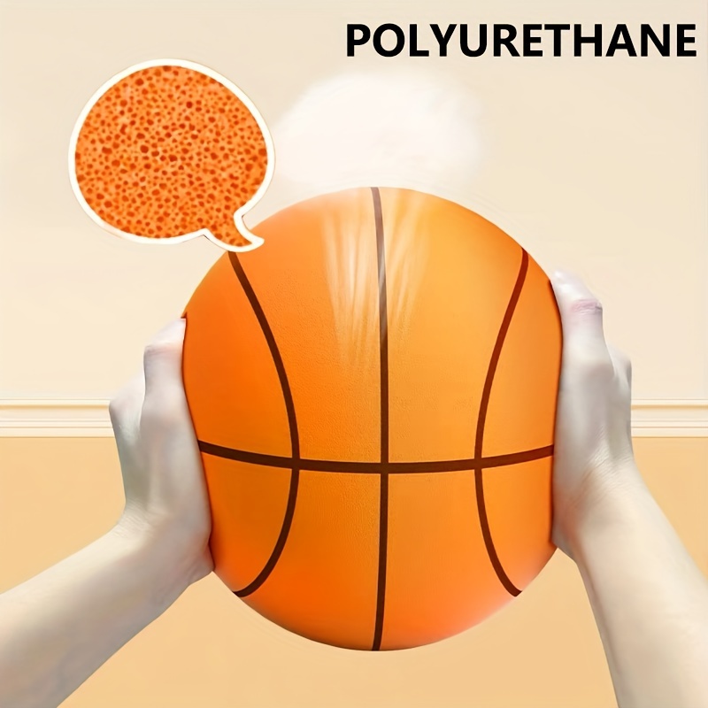 Orange Stripe Silent Basketball For Training