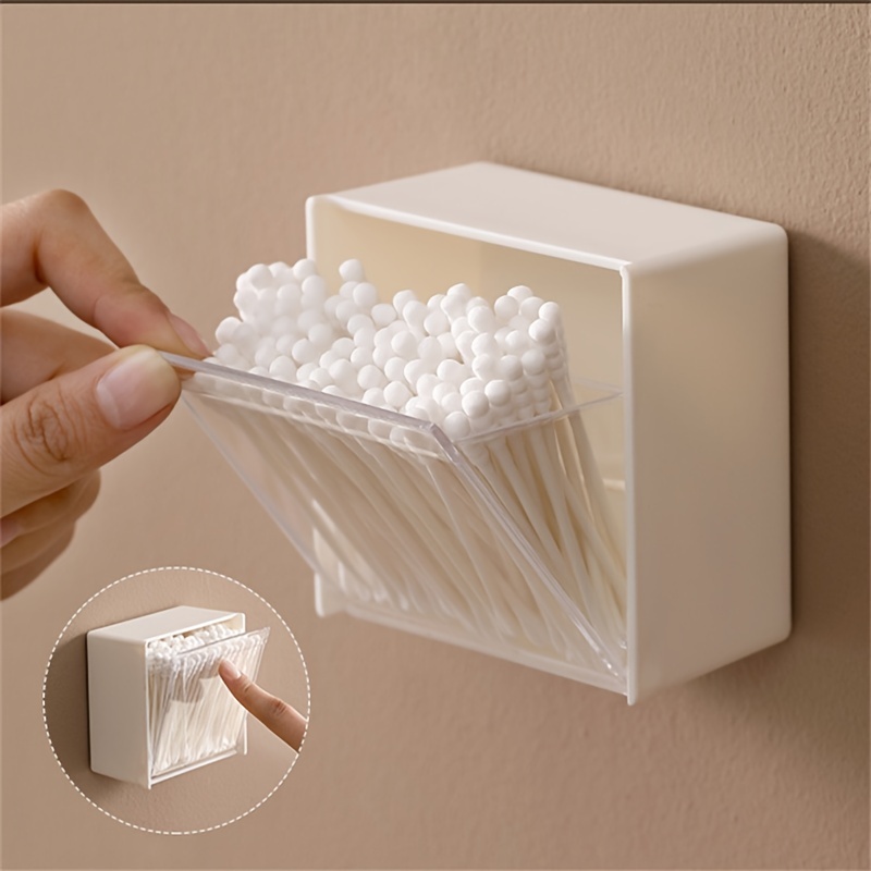 Multi-purpose Plastic Storage Box Versatile Self-adhesive Wall
