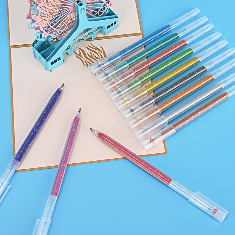 Glitter Gel Pens: Perfect For Coloring Art Journaling And - Temu