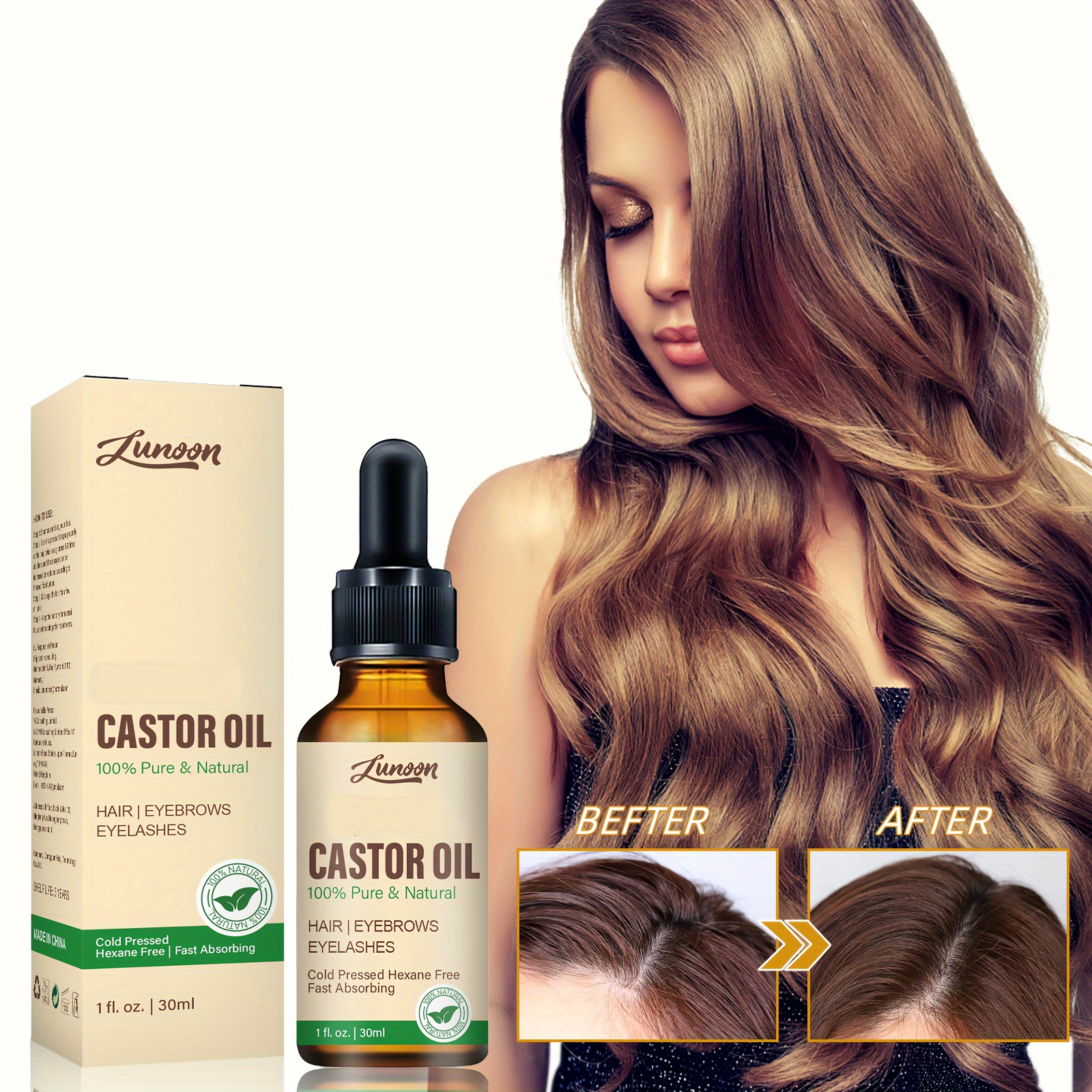 Natural Castor Oil Essential Oil - Temu