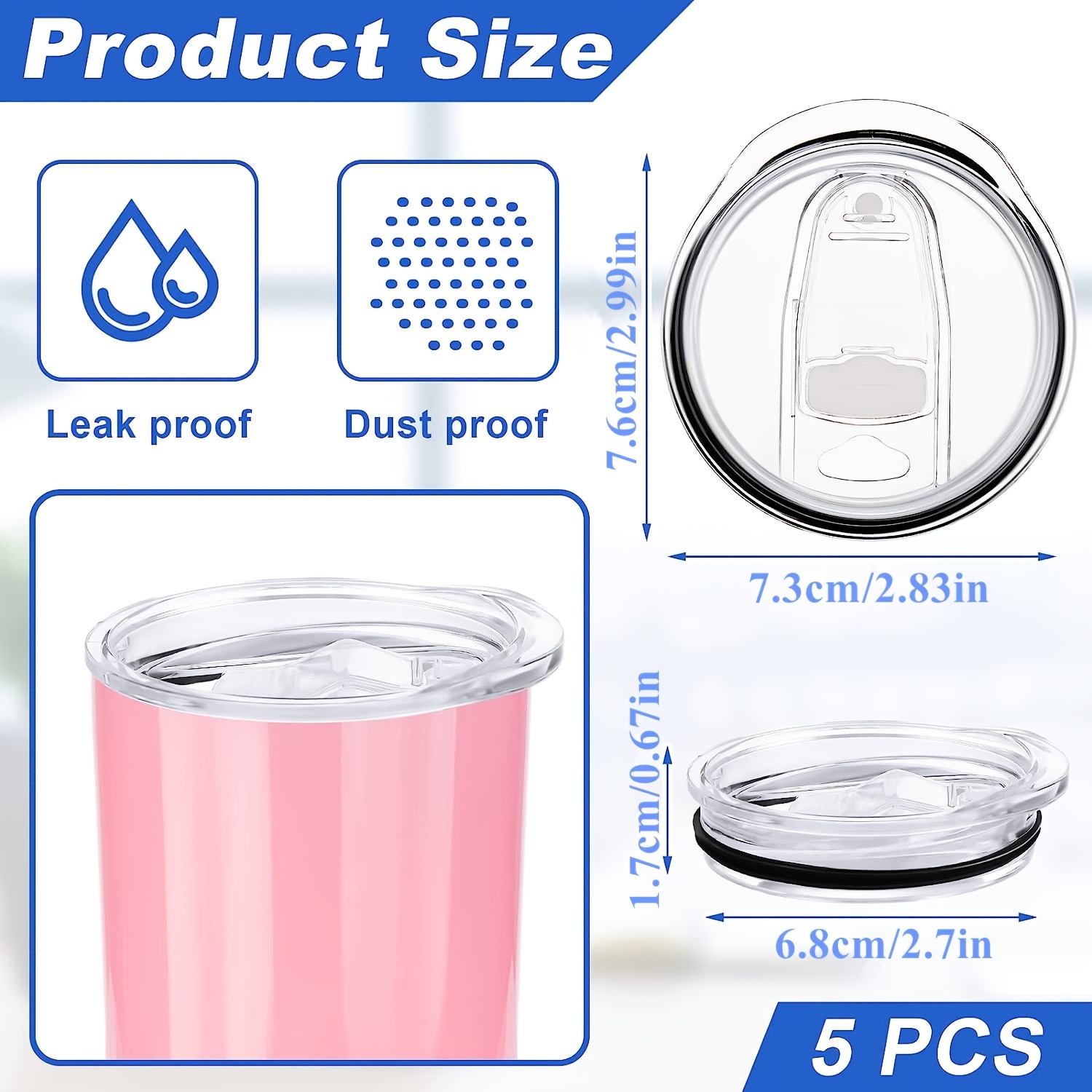 20oz Skinny Tumbler Replacement Lid