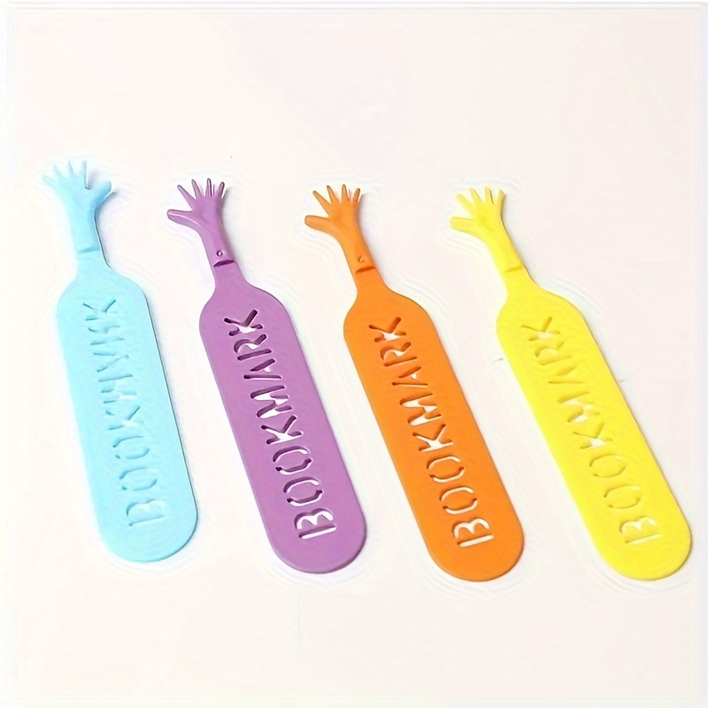 4pcs/set Of Bookmarks To Progress, And Slices Sandwiched Can Us A While