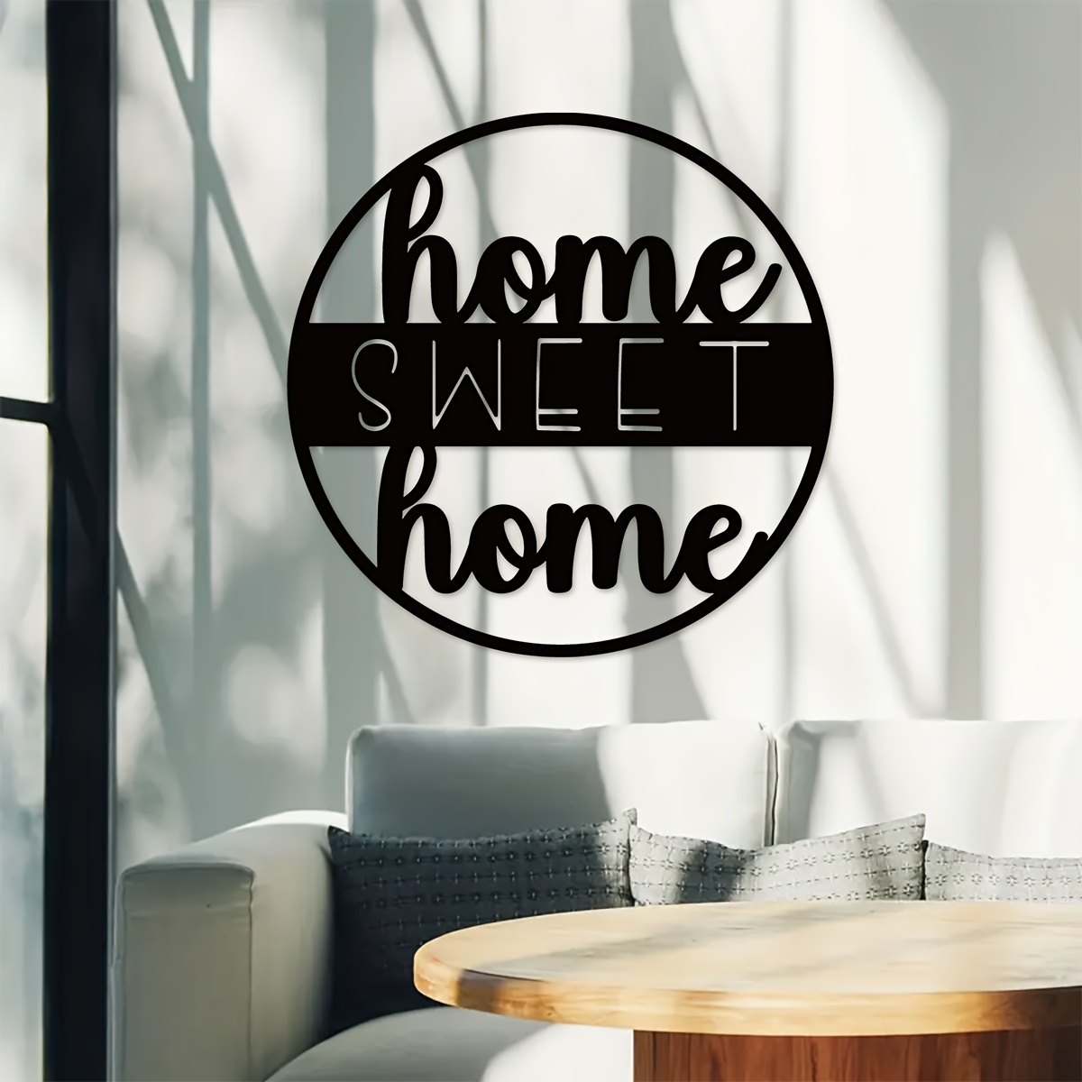 Metal "home Sweet Home" Sign Sign Metal Front Door Temu