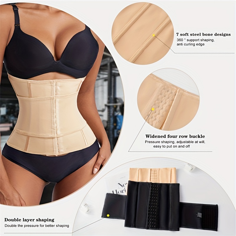 Waist Trainer Tummy Wrap Tummy Control Slim Girdle Belt - Temu Canada