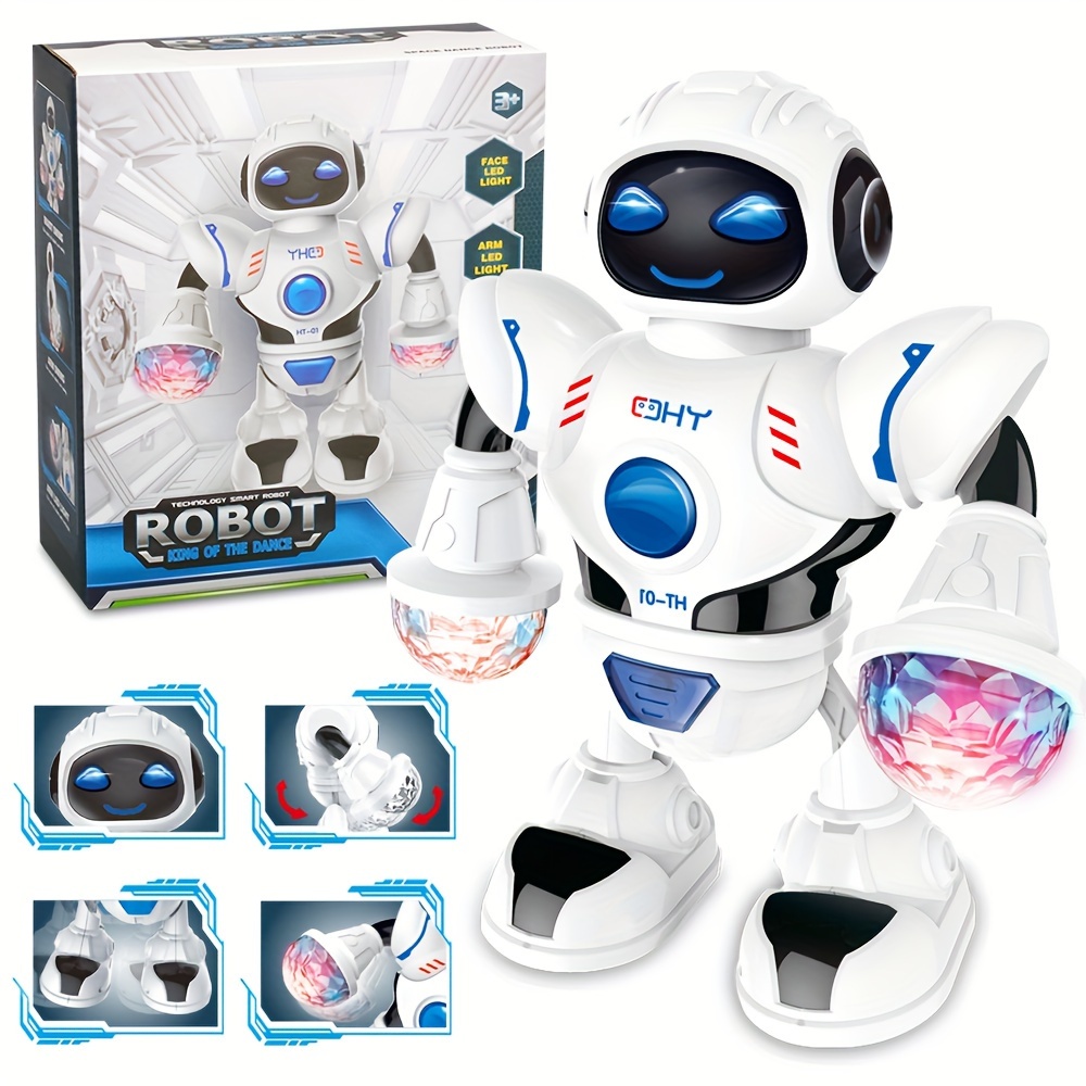 Rechargeable Talking Robots Toys For Kids - Metal Robot Kit With Sound &  Touch Sensitive Led Eyes Flexible Body, Interactive Educational Gift Toys  For 3 4 5 6 7 Year Old Boys, Girls - Temu Italy