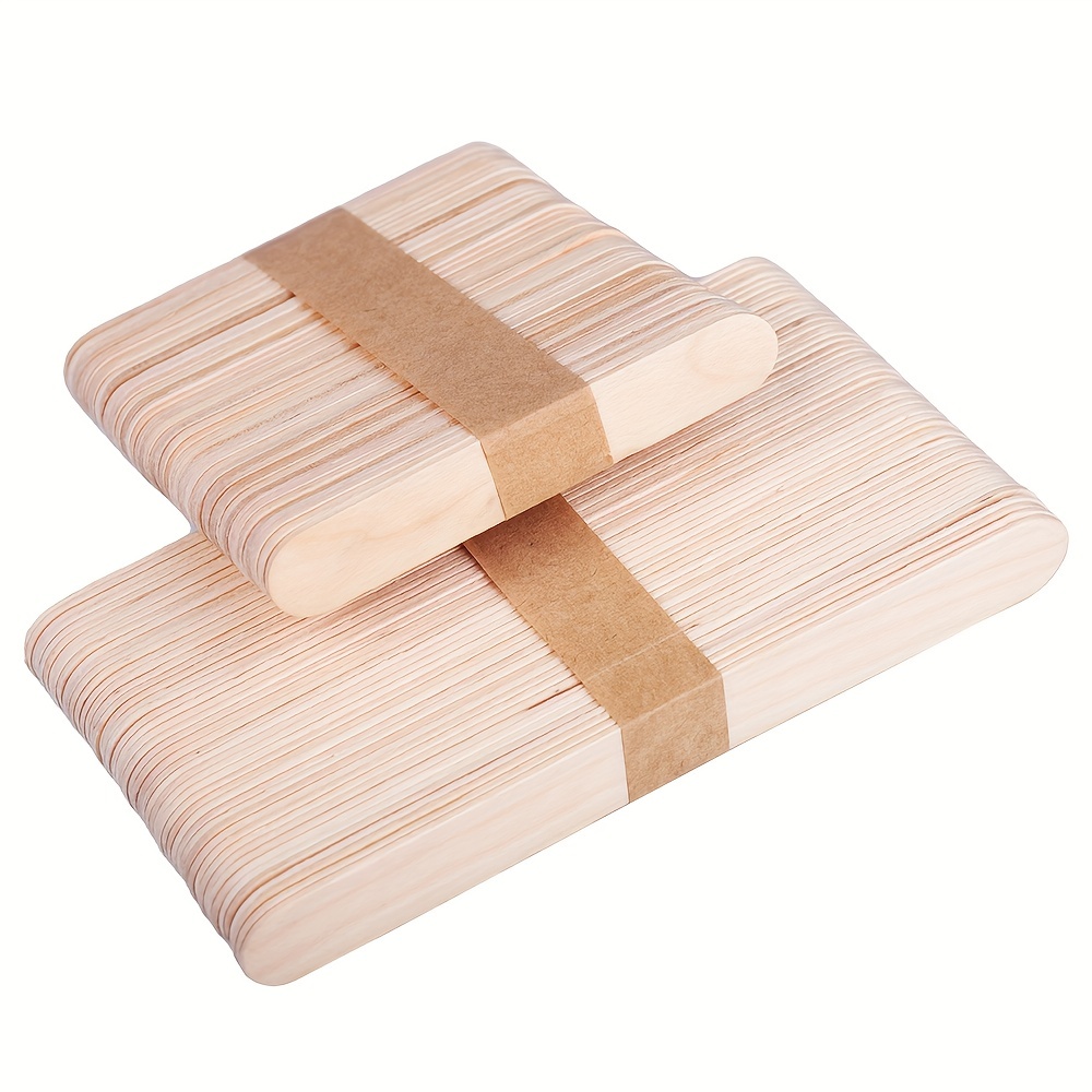 Natural Wooden Wax Sticks For Precise Hair Removal And - Temu
