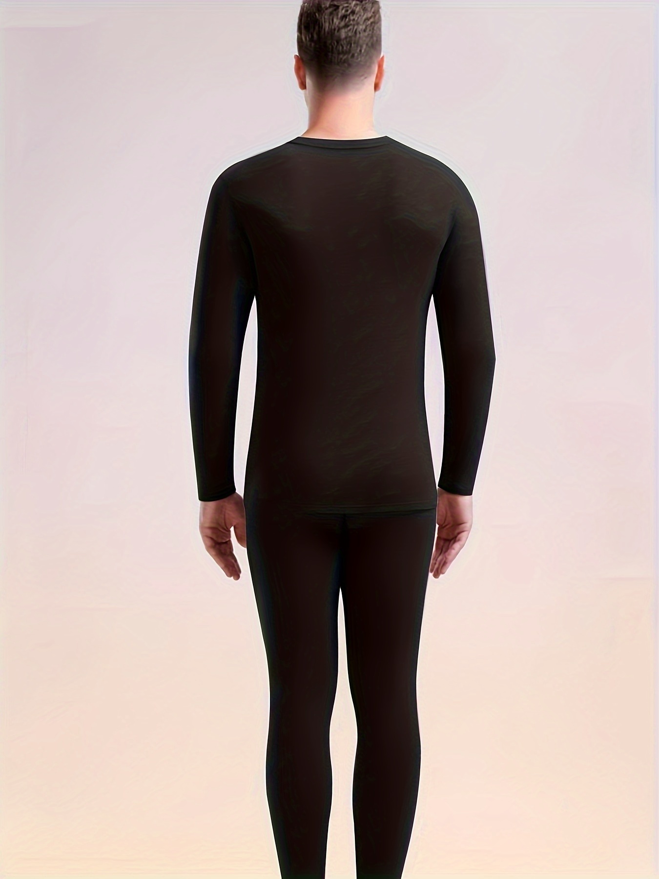 Thermal Underwear for Men Long Johns with Fleece Lined, Base Layer