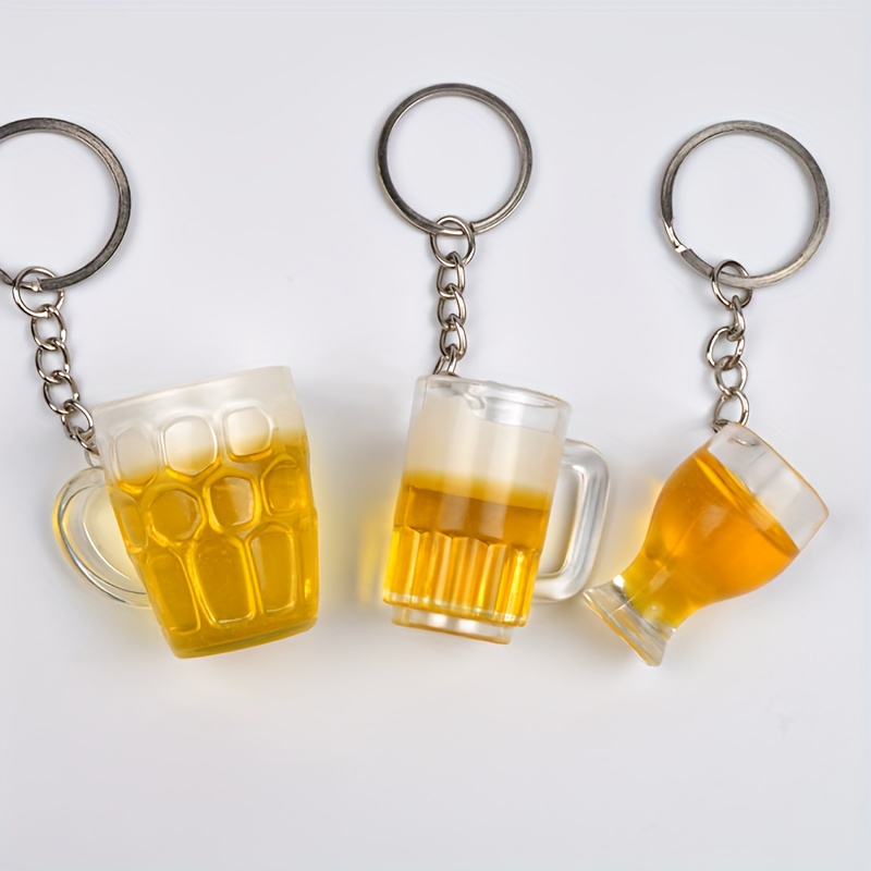Mini Bierkrug Schlüsselanhänger Für Männer Kreativer - Temu Austria