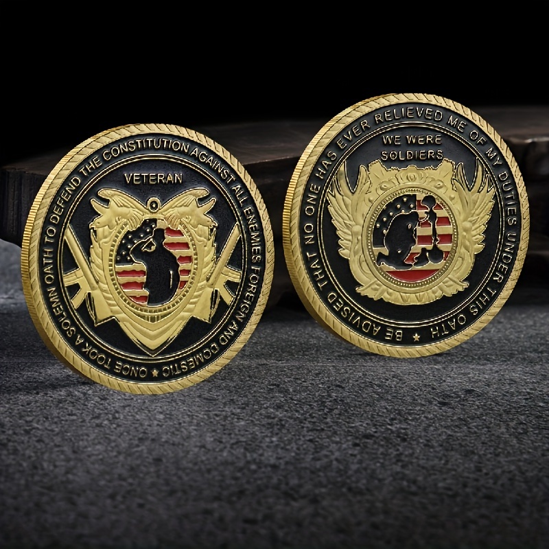 U.s. Military Commemorative Coins Veterans Collection Coins - Temu ...