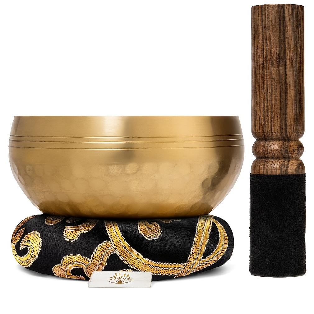 3.5in Music Singing Bowl Set-Meditation Sound Bowl For Yoga,Mindfulness,Chakra Healing,Self-Regulation