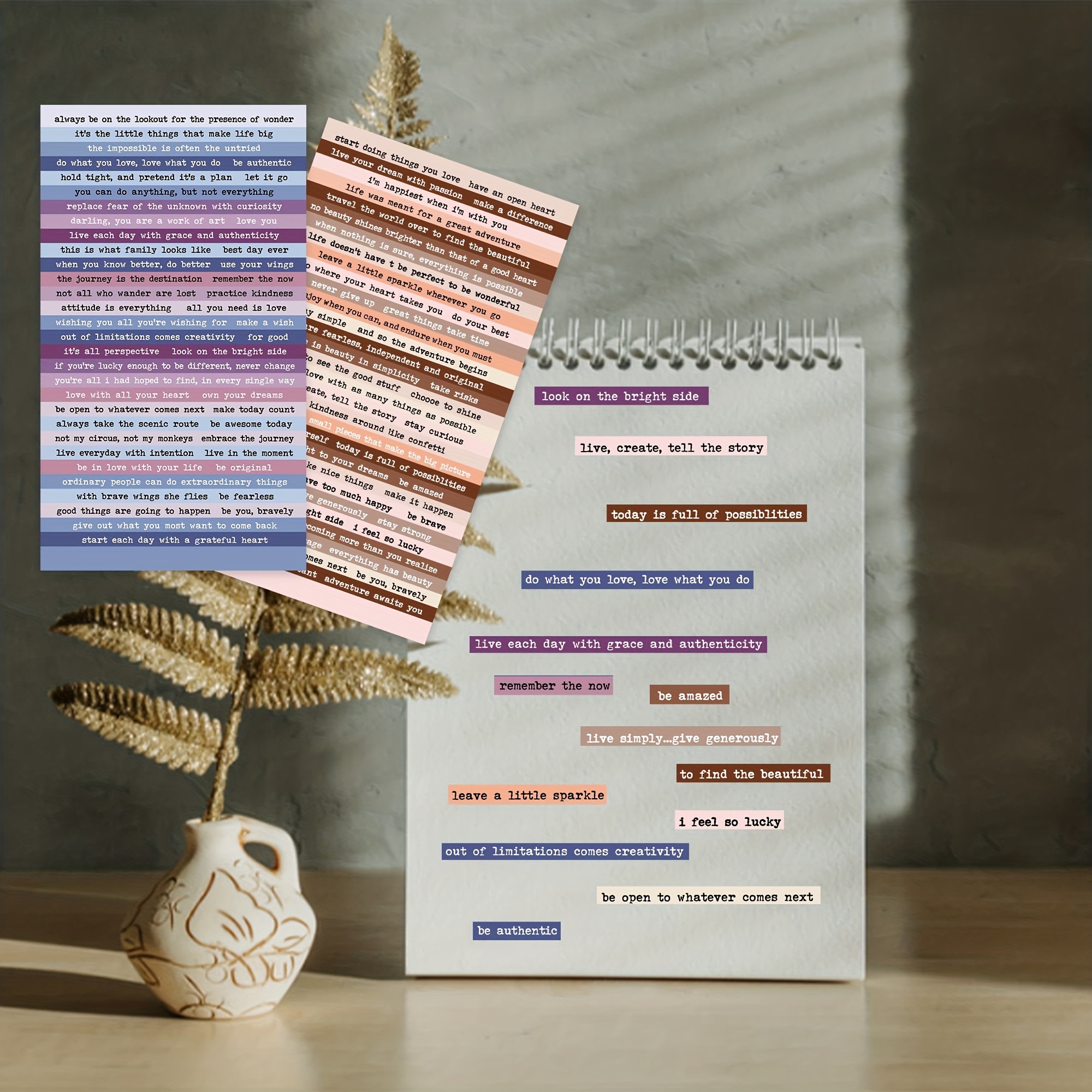 8 Sheets Quote Stickers for Journaling- Vintage Scrapbooking
