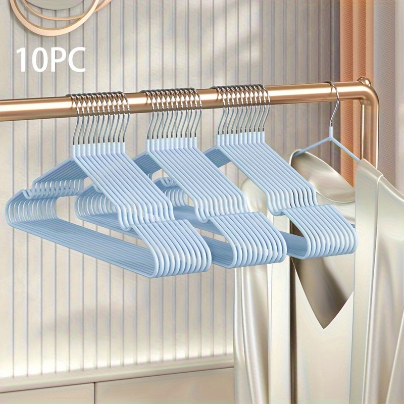 Plastic Clothes Hangers With Anti slip Design Non slip - Temu