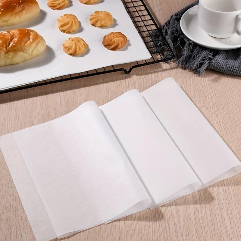 WNG Home Baking Silicone Oil Paper Non Stick Barbecue Cake Barbecue Butter  Paper Oven Baking Paper for Household Use