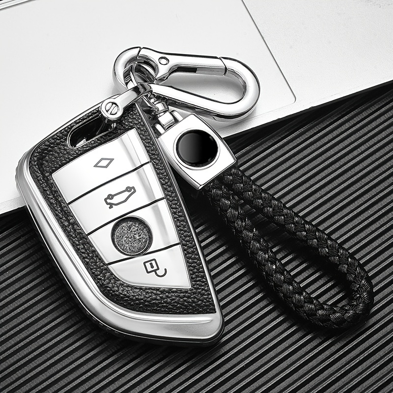 1pc Car Key Fob Cover Key Fob Case Soft Tpu Anti Dust Key Fob Protector For  2 5 6 7 Series X1 X2 X3 X5 X6 - Automotive - Temu