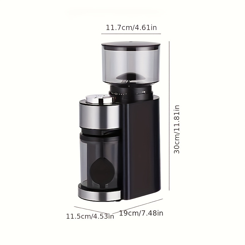 Small Italian Electric Bean Grinder Perfect For Home Use And - Temu