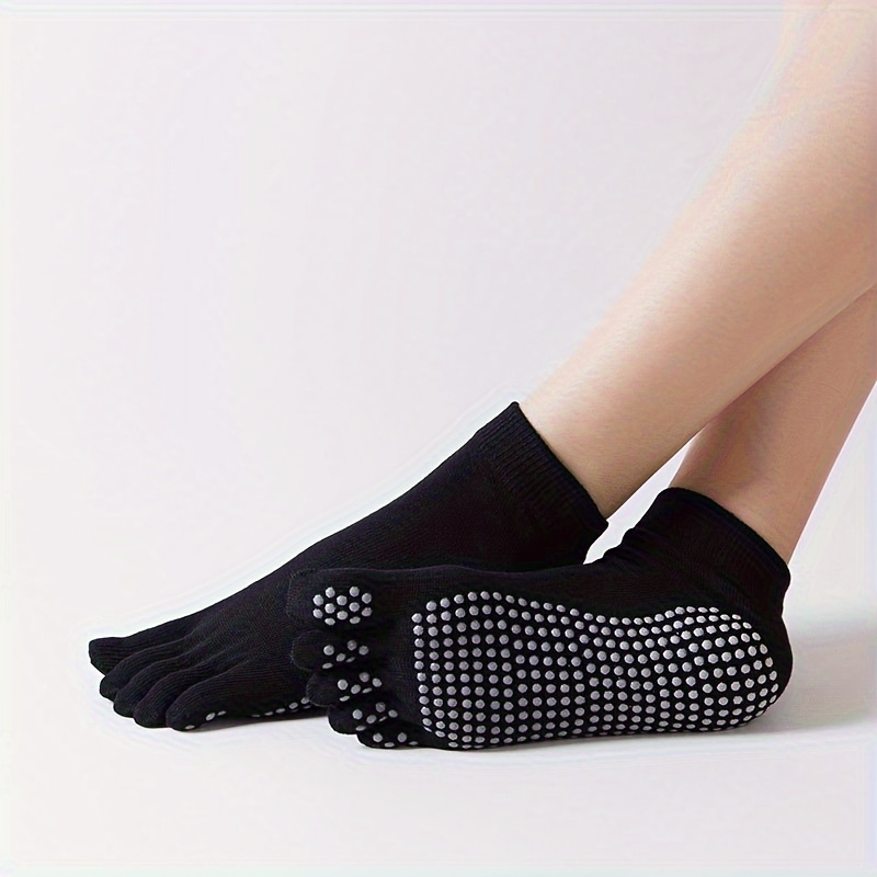 Buy Grip Socks Yoga Socks with Grips for Women Non Slip, Pilates