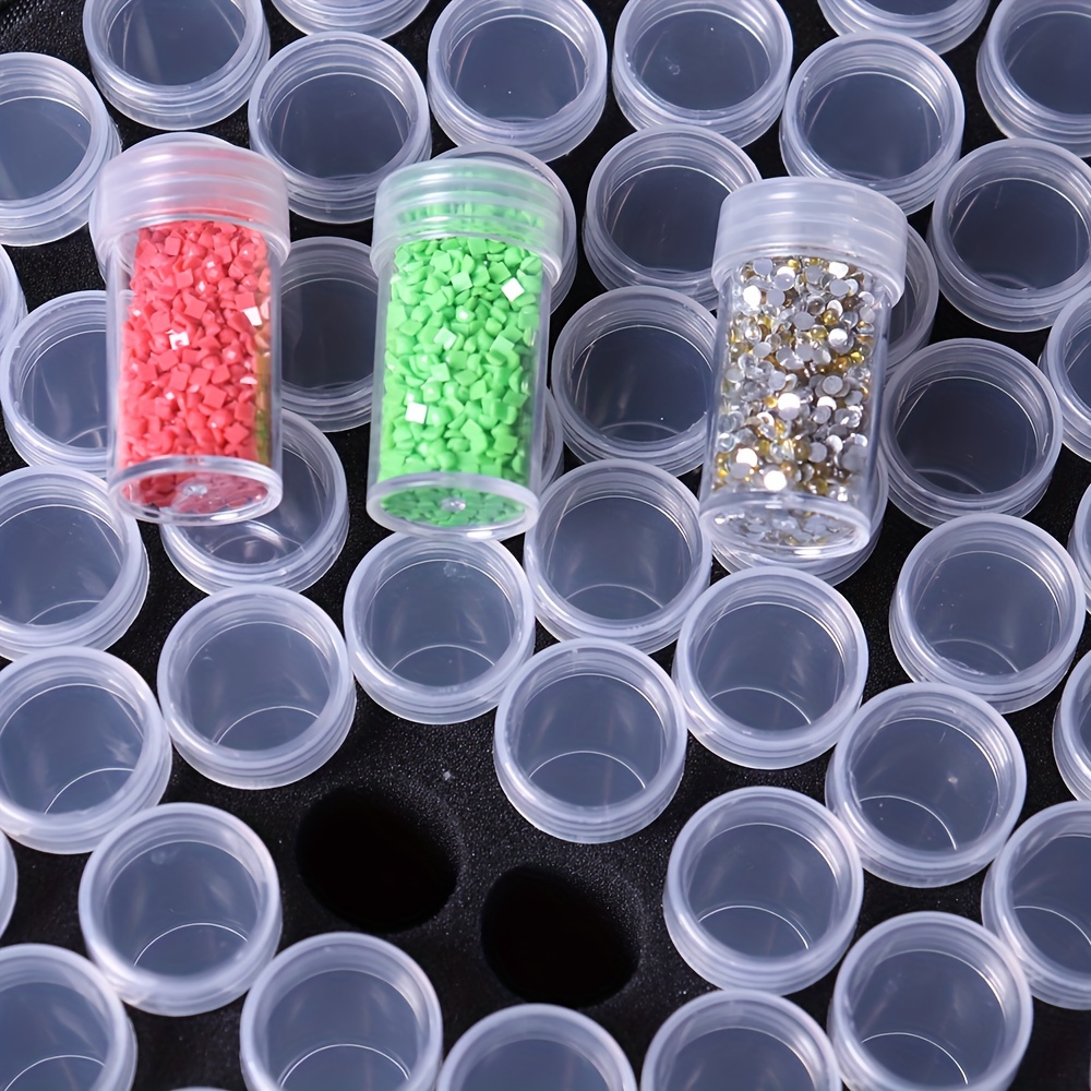 Craft Jewelry Beads Storage Case 40/60 Bottles Diamond Art Accessories  Organizer