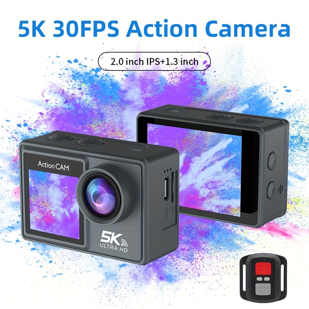 4K30FPS Caméra D'action Ultra Haute Définition Caméra Sous - Temu Belgium