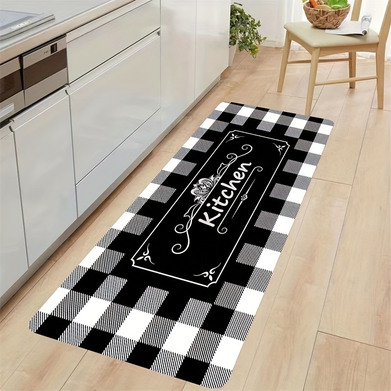 Kitchen Mat Modern Non-Slip Foot Rug Home Hallway Doormat Living