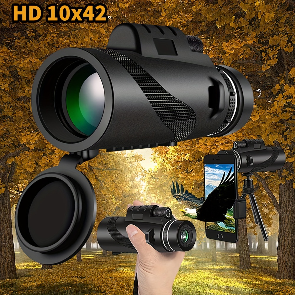 10 300x Zoom Hd Monocular Fuerte Portátil Telescopio - Temu