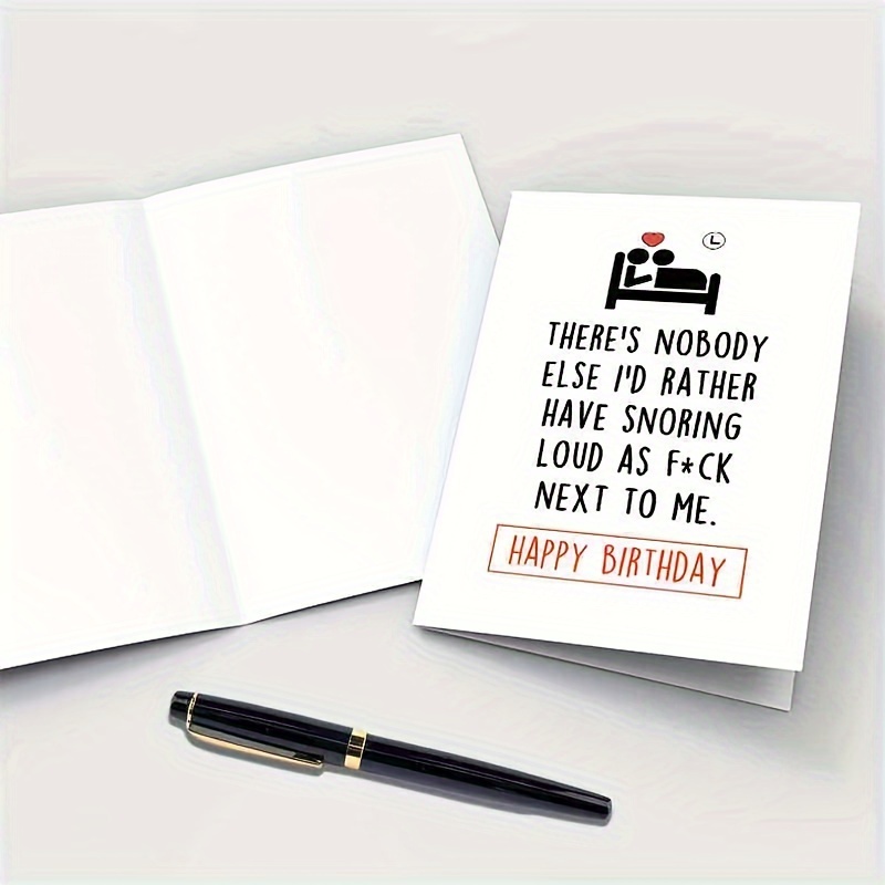 Naughty Birthday Card Husband Wife Humorous Birthday Temu 1365