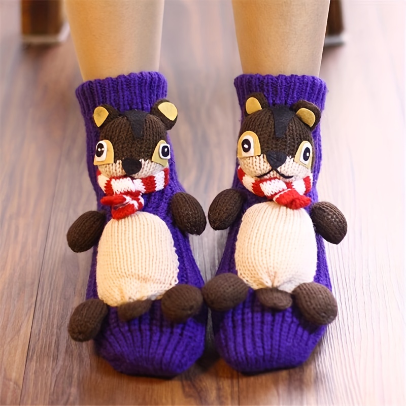 Animal Socks Anti Slip Floor Sock – Totsie Treasures