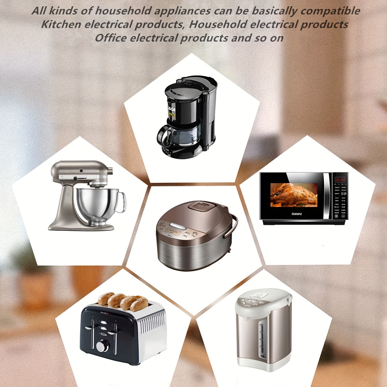 Cheap Cord Organizer For Appliances Kitchen Cord Keeper/Wrapper/Holder/ Winder Air Fryer Coffee Maker/Blender/ Pressure/Cooker/Toaster