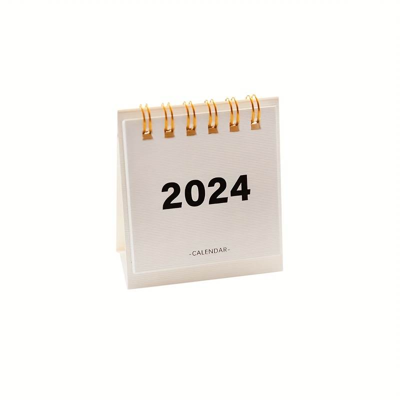 Piccolo Calendario Scrivania 2024 Gen.2024 Dic.2024 Mini - Temu Italy