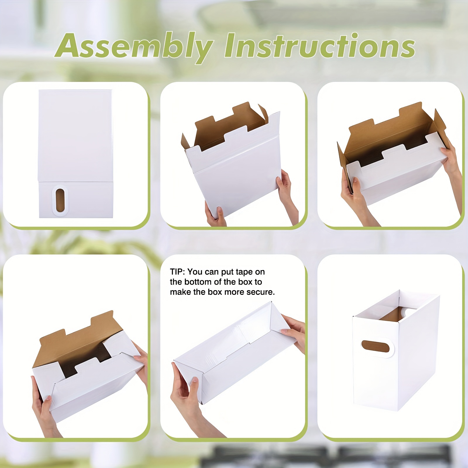 Storage Box Tutorial, 6 x 6 Paper Storage