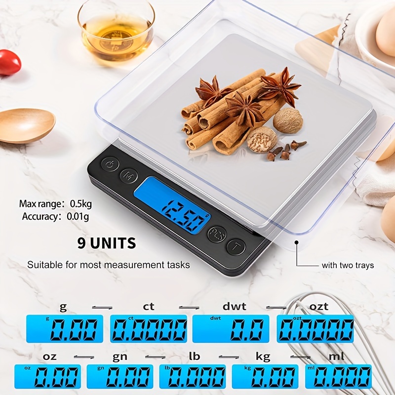 Balance électronique de précision 0.01 g pour cuisine