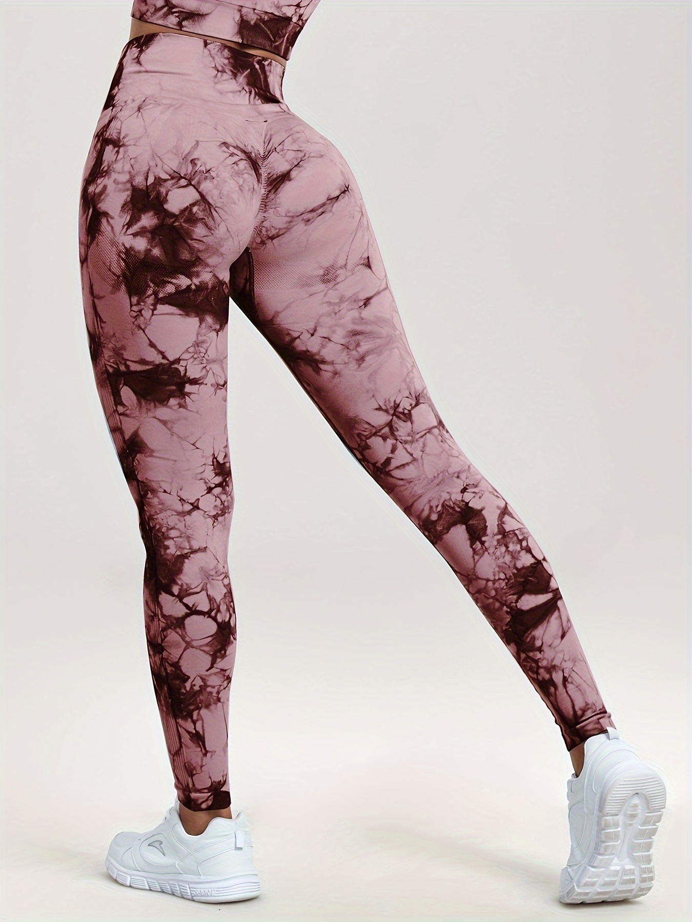 Aura Scrunch Leggings - Lilac