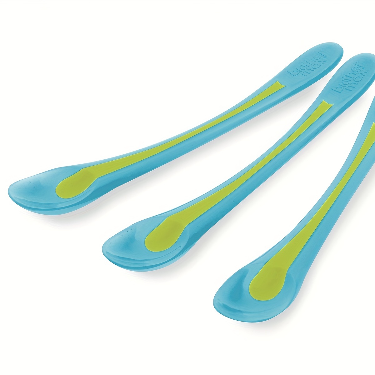 3PCS Cute Baby Learning Spoons Utensils Set Newborn Feeding Spoon