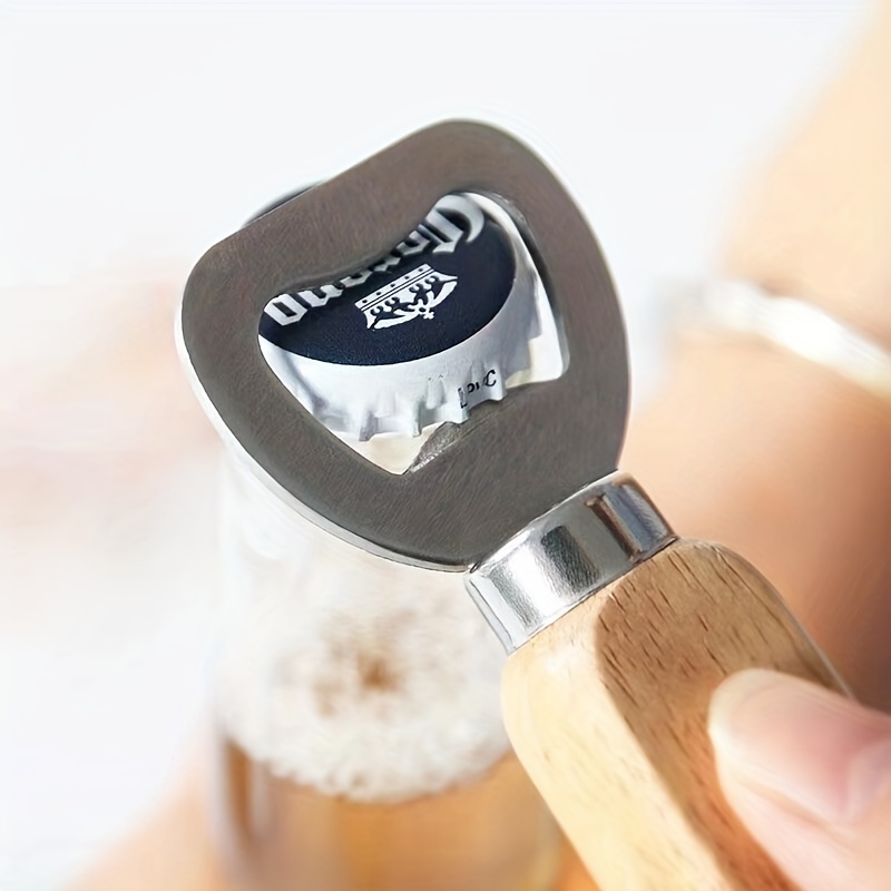 4 IN 1 Bottle Opener Stainless Steel Cute Traditional Beer Bottles Drink  Opener