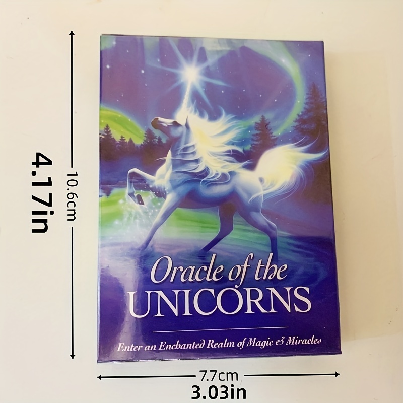 Oracle of the Unicorns 44 Fortune Telling Cards & Guidebook