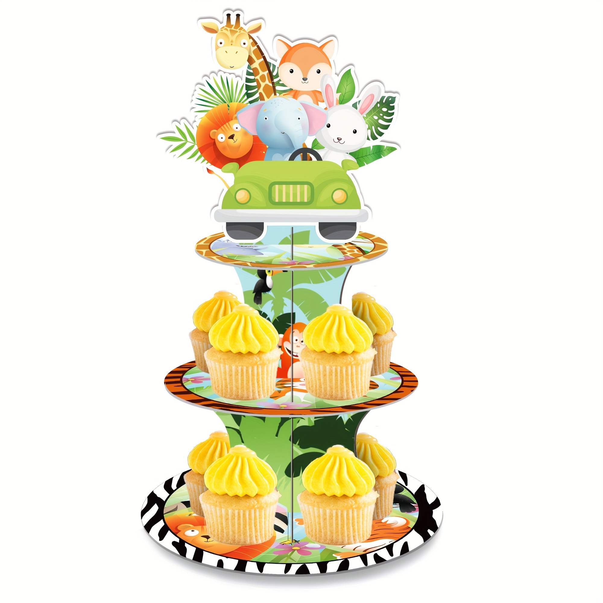 Bee Party Supplies, Cupcake Stand 3 Tier Bee Party Cake Birthday