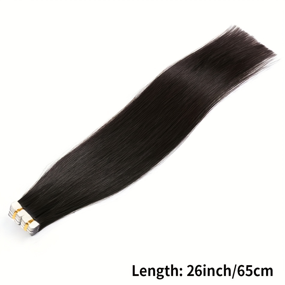 Mini Tape In Human Hair Extensions Double Side Invisible Tape In